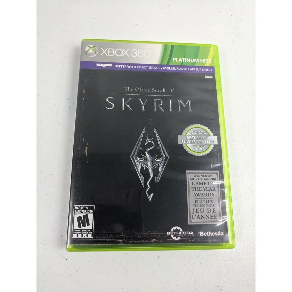 Xbox 360 : Elder Scrolls V: Skyrim Video Game